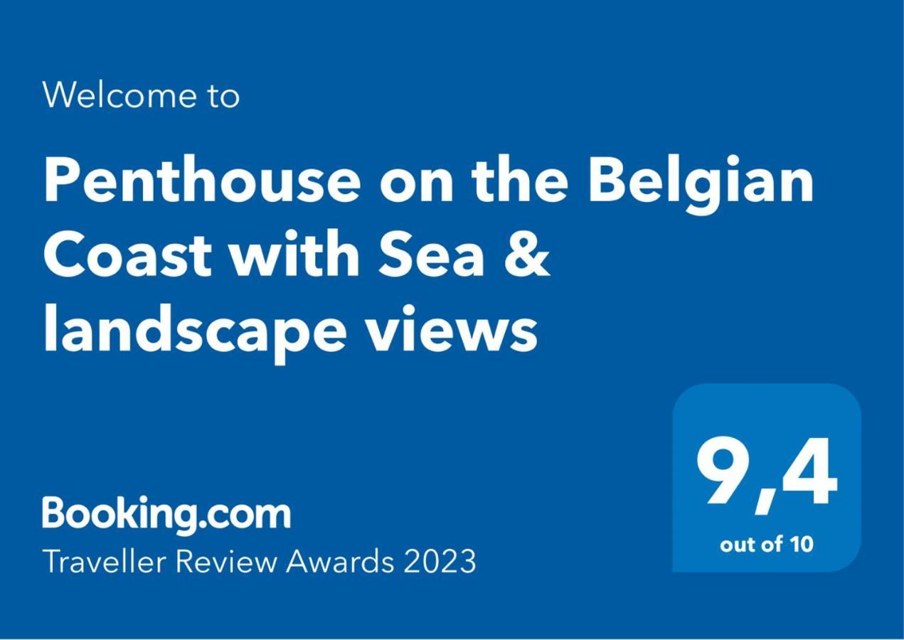 Penthouse On The Belgian Coast With Sea & Landscape Views Διαμέρισμα Wenduine Εξωτερικό φωτογραφία